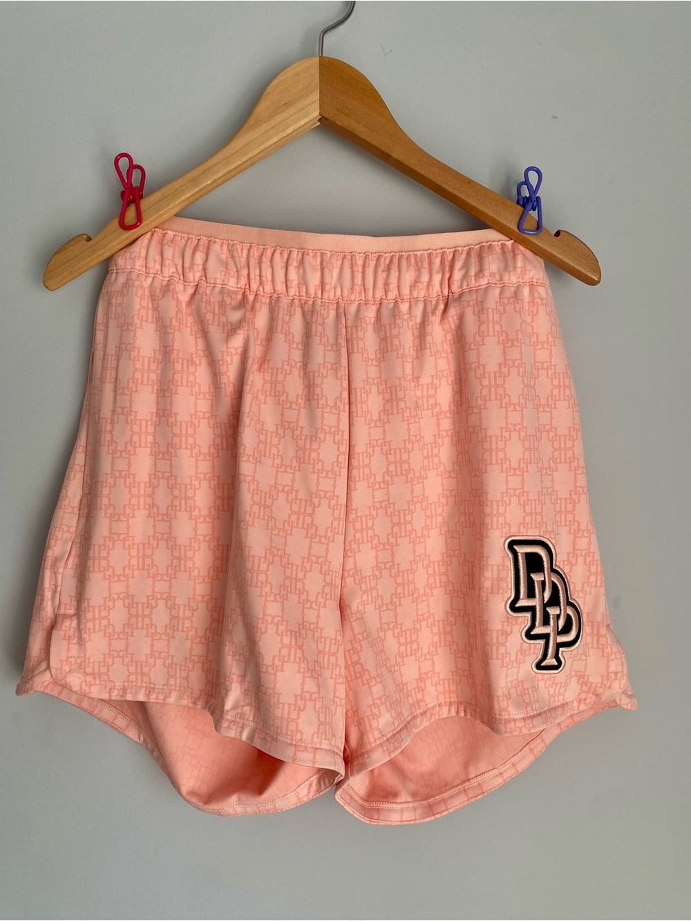 Deadstock Dapper Dan x Puma Athletic Shorts with Black Logo